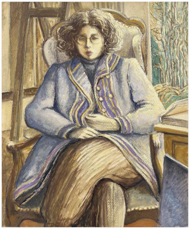 Catalogue raisonné, Claude Grobéty, Assis voltaire veste grise - circa 1988