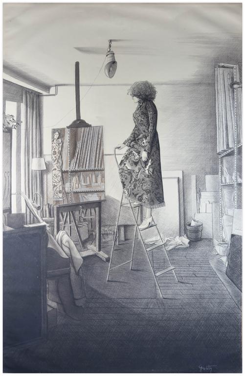 Catalogue raisonné, Claude Grobéty, L’essayage - 1973