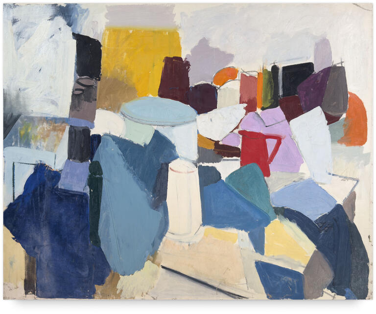 Catalogue raisonné, Michel Mousseau, Rouge et rose, circa 1980