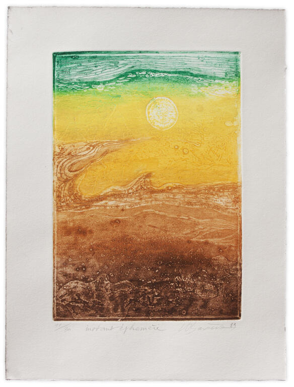 Catalogue raisonné, Henri Baviera, INSTANT ÉPHEMERE — 1983
