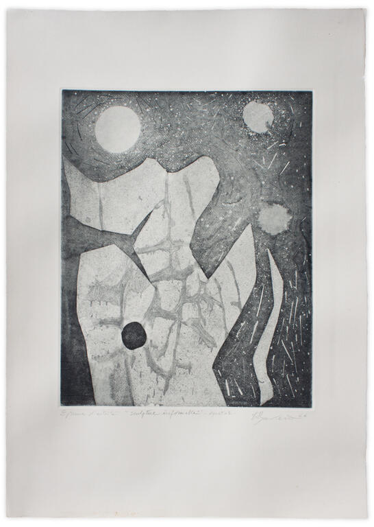 Catalogue raisonné, Henri Baviera, MINÉRAL ORGANIQUE II — 1966