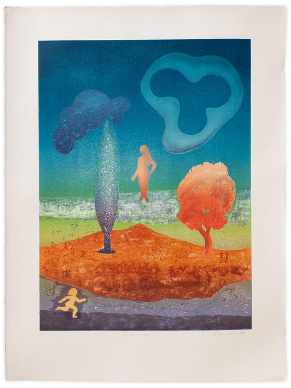 Catalogue raisonné, Henri Baviera, L’ILE DES SONGES — 1978