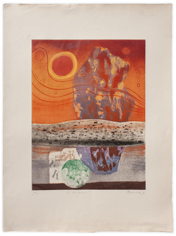 Catalogue raisonné, Henri Baviera, LES TRINQUEURS — 1976