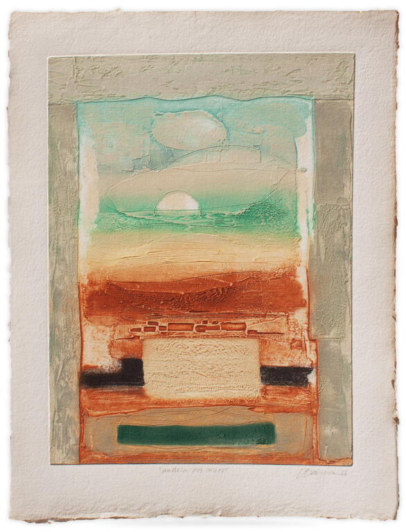 Catalogue raisonné, Henri Baviera, AU DELA DES MURS — 1988