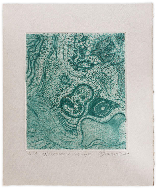 Catalogue raisonné, Henri Baviera, EFFERVESCENCE COSMIQUE — 1967