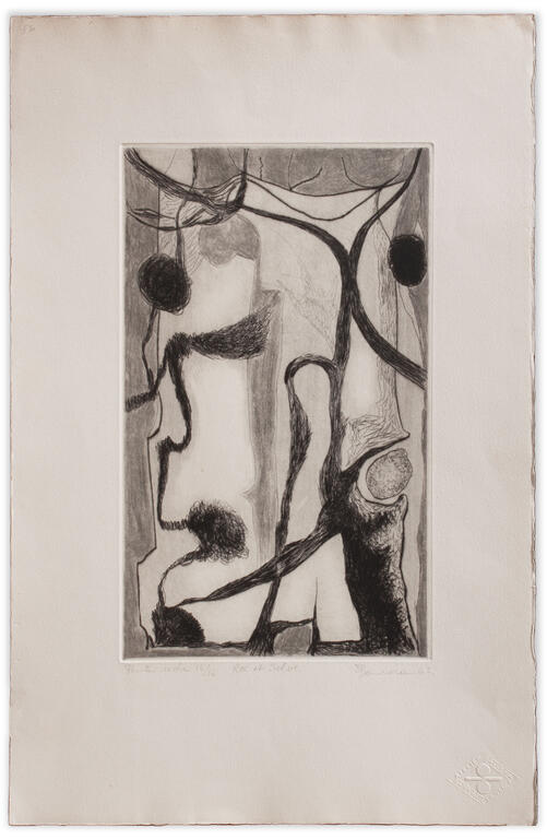 Catalogue raisonné, Henri Baviera, ROC ET SELVE — 1965