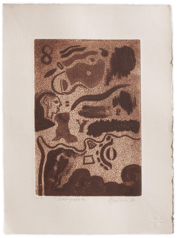 Catalogue raisonné, Henri Baviera, SIDERIGRAPHIE — 1966