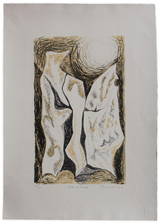 Catalogue raisonné, Henri Baviera, TERRE SOLAIRE — 1966