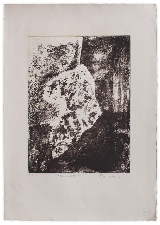 Catalogue raisonné, Henri Baviera, METEO-RITE — 1966