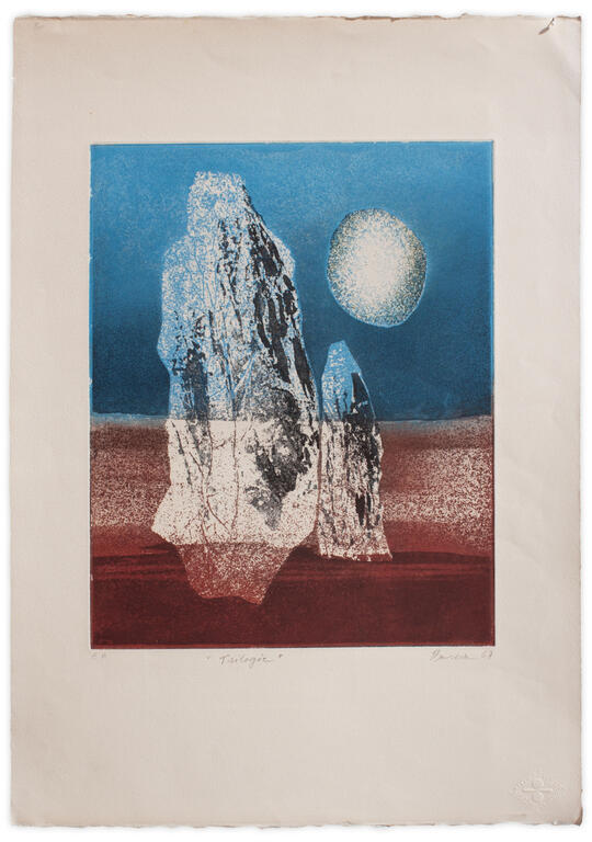 Catalogue raisonné, Henri Baviera, TRILOGIE — 1967