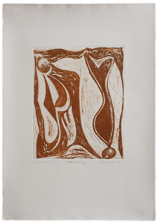 Catalogue raisonné, Henri Baviera, ORGANICUM II — 1966