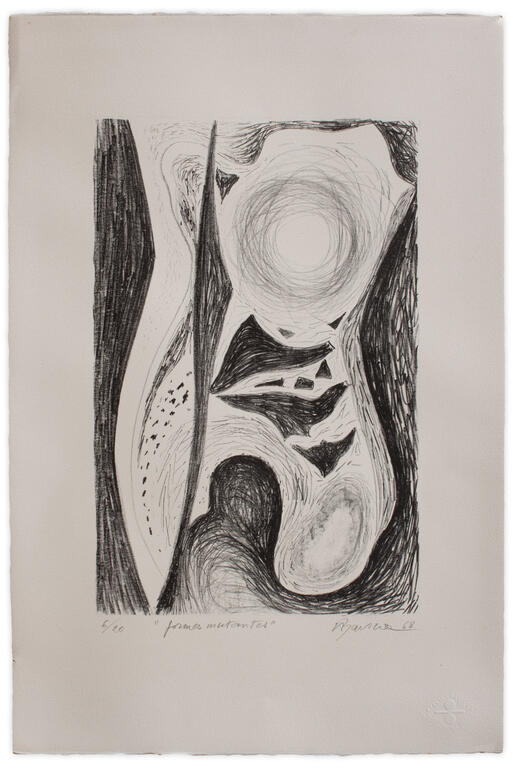 Catalogue raisonné, Henri Baviera, FORMES MUTANTES — 1968