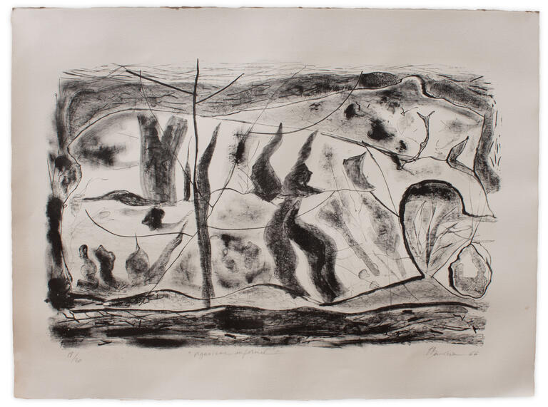 Catalogue raisonné, Henri Baviera, ORGANISME INFORMEL — 1966