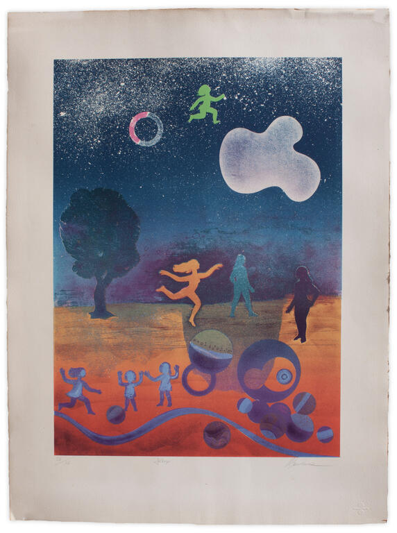 Catalogue raisonné, Henri Baviera, JEUX — 1976