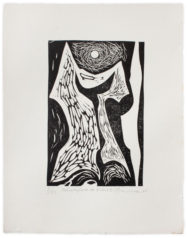 Catalogue raisonné, Henri Baviera, METAMORPHOSE DU VIVANT — 1966