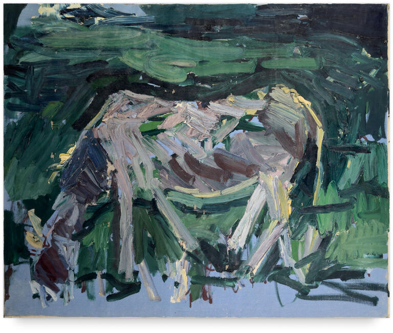 Catalogue raisonné, Michel Mousseau, Vache au pré II, circa 1965