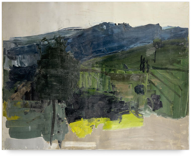 Catalogue raisonné, Michel Mousseau, Colline verte, circa 1965