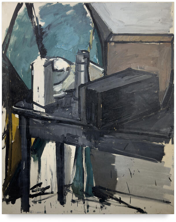 Catalogue raisonné, Michel Mousseau, Accordéon IV, circa 1965