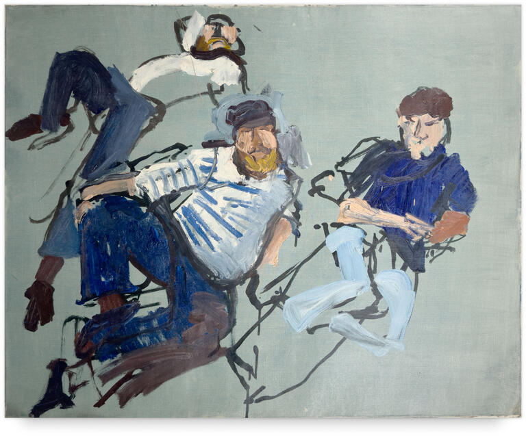 Catalogue raisonné, Michel Mousseau, Trois Marins, circa 1965