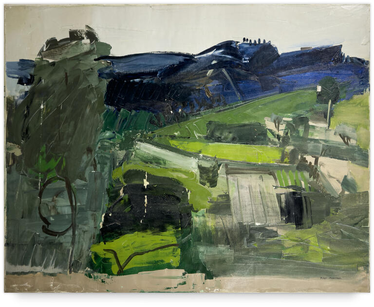 Catalogue raisonné, Michel Mousseau, Horizon II, circa 1975