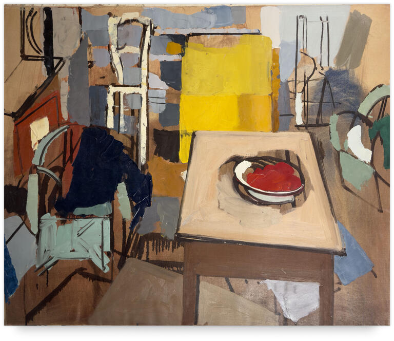 Catalogue raisonné, Michel Mousseau, La Table, circa 1975