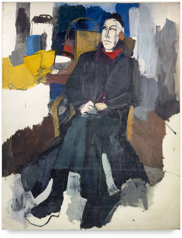 Catalogue raisonné, Michel Mousseau, Vêtue de noir, circa 1965