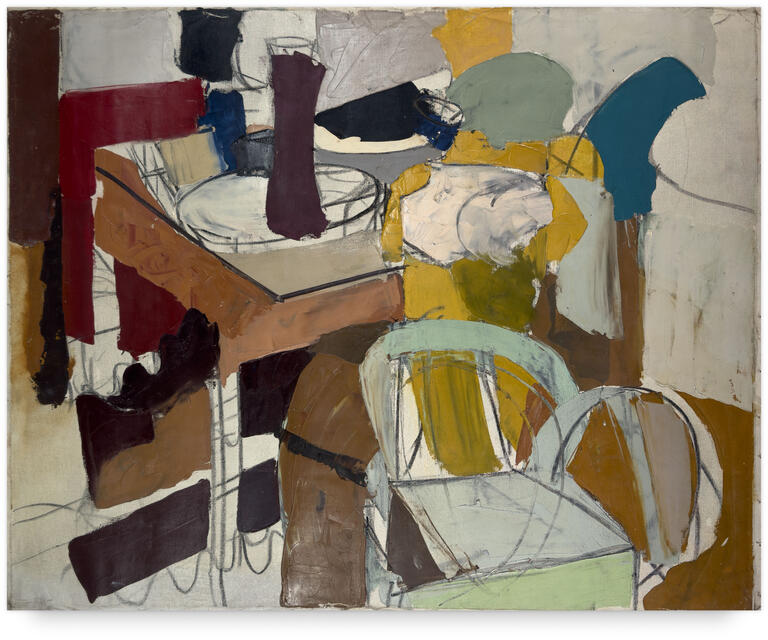 Catalogue raisonné, Michel Mousseau, Fauteuil vert, circa 1965