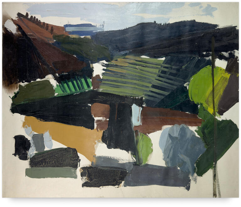 Catalogue raisonné, Michel Mousseau, Champs, circa 1975