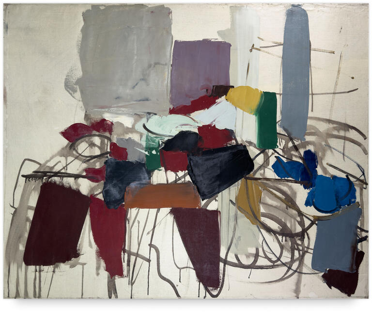 Catalogue raisonné, Michel Mousseau, Noir au centre, circa 1965