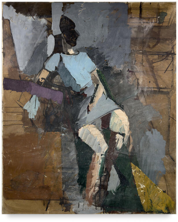 Catalogue raisonné, Michel Mousseau, Tête noire, circa 1980