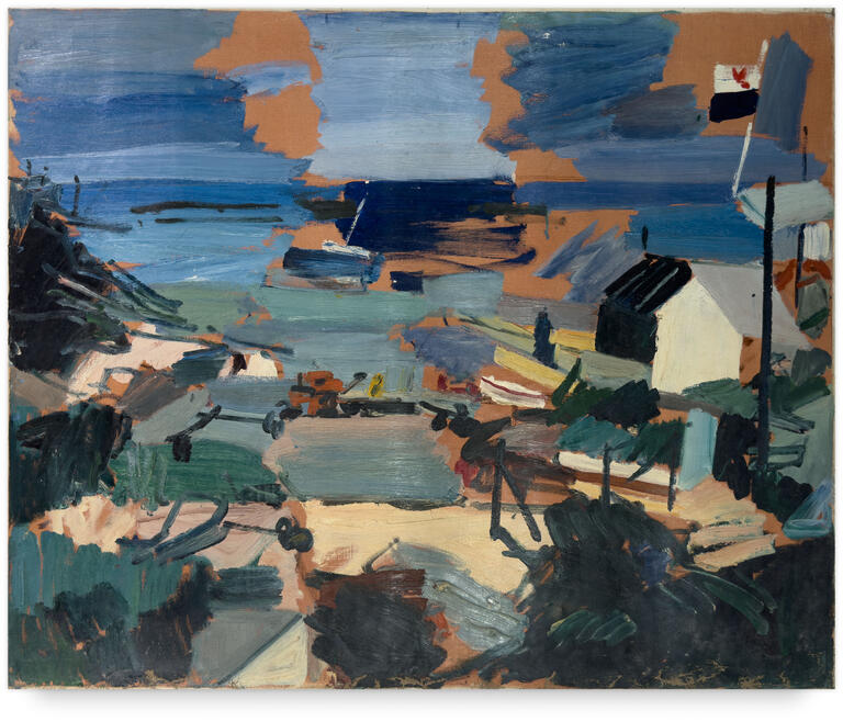Catalogue raisonné, Michel Mousseau, Cabane, noir blanc, circa 1965