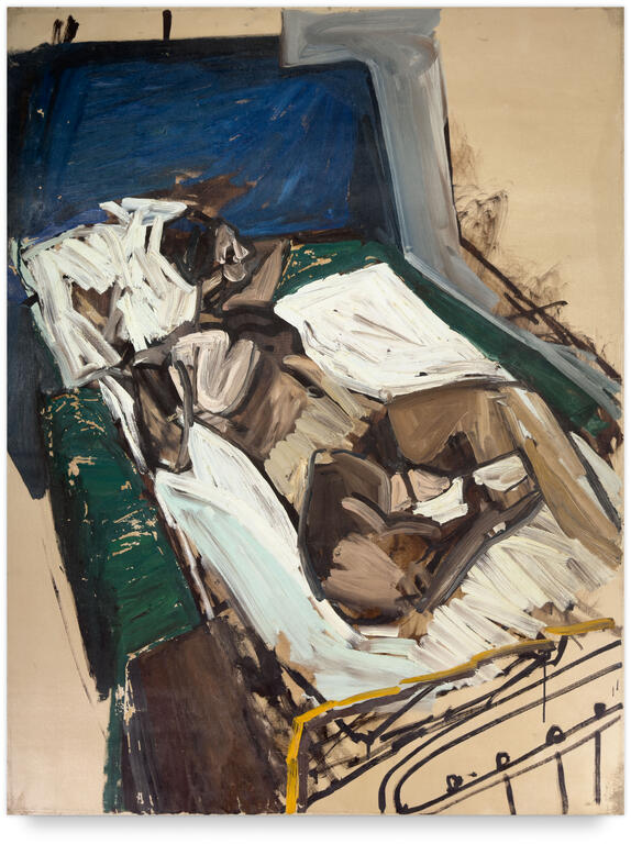Catalogue raisonné, Michel Mousseau, Nu drap blanc, circa 1965