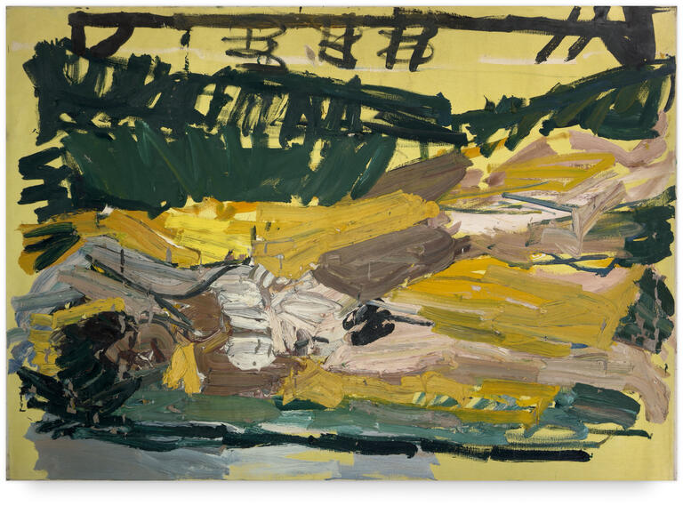 Catalogue raisonné, Michel Mousseau, Nu jaune, circa 1965