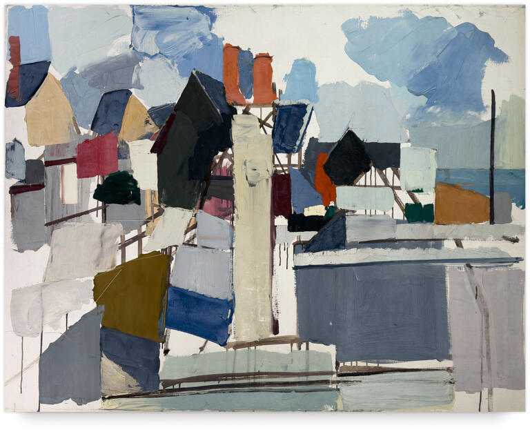 Catalogue raisonné, Michel Mousseau, Des Maisons, circa 1965
