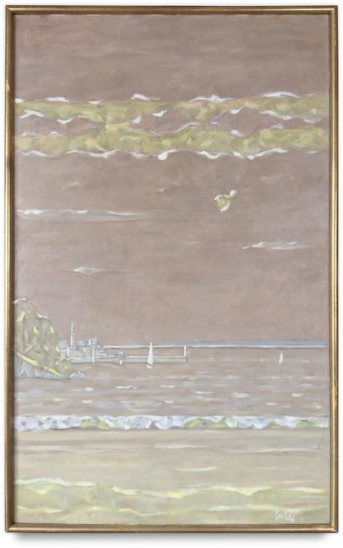 Catalogue raisonné, oeuvre de l'artiste Hans Seiler - Petite plage, 1977
