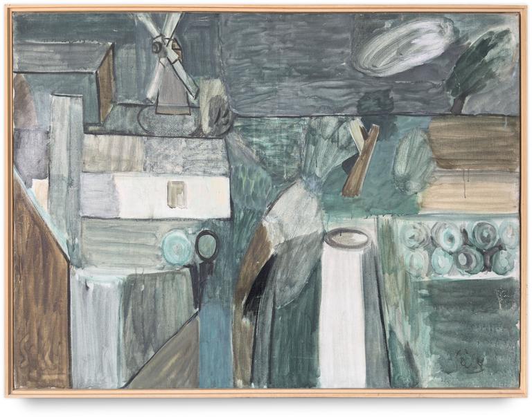 Catalogue raisonné, oeuvre de l'artiste Hans Seiler - Paysage de Bretagne, circa 1935