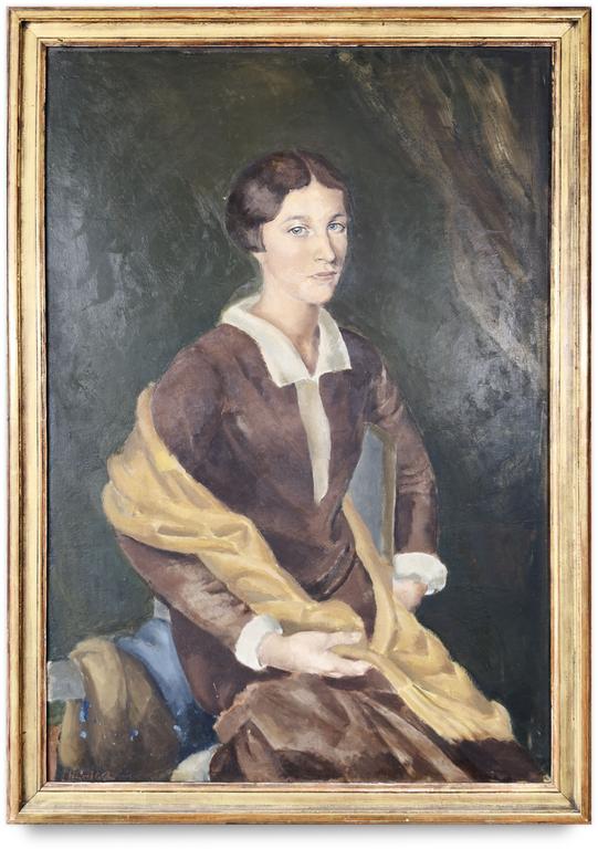 Catalogue raisonné, oeuvre de l'artiste Hans Seiler - Portait de jeune fille(VG), circa 1927