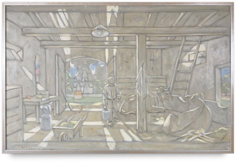 Catalogue raisonné, Hans Seiler, L'étable, 1974