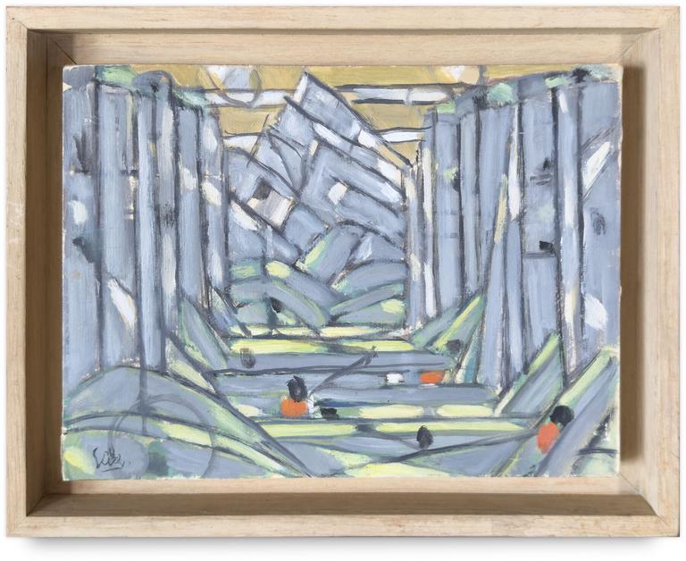 Catalogue raisonné, Hans Seiler, Vallée de Lauterbrunnen, 1954