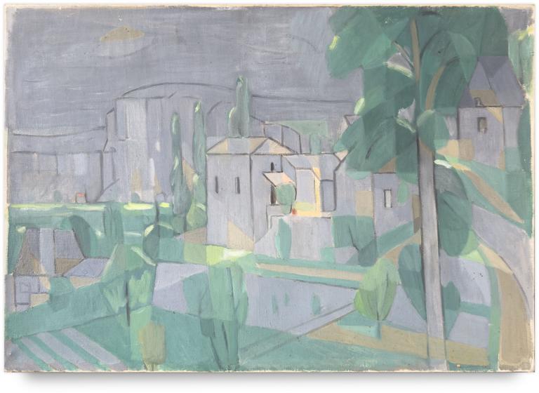 Catalogue raisonné, oeuvre de l'artiste Hans Seiler - La maison de La Roque, circa 1940