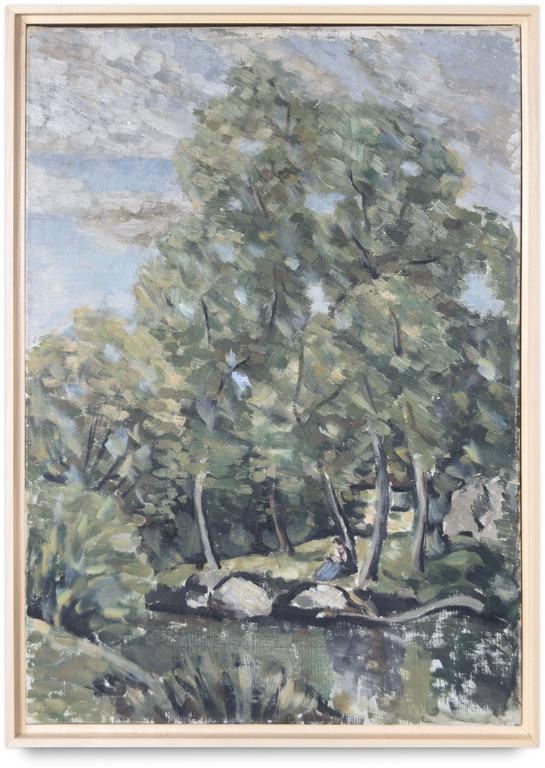 Catalogue raisonné, oeuvre de l'artiste Hans Seiler - Sous bois, circa 1928