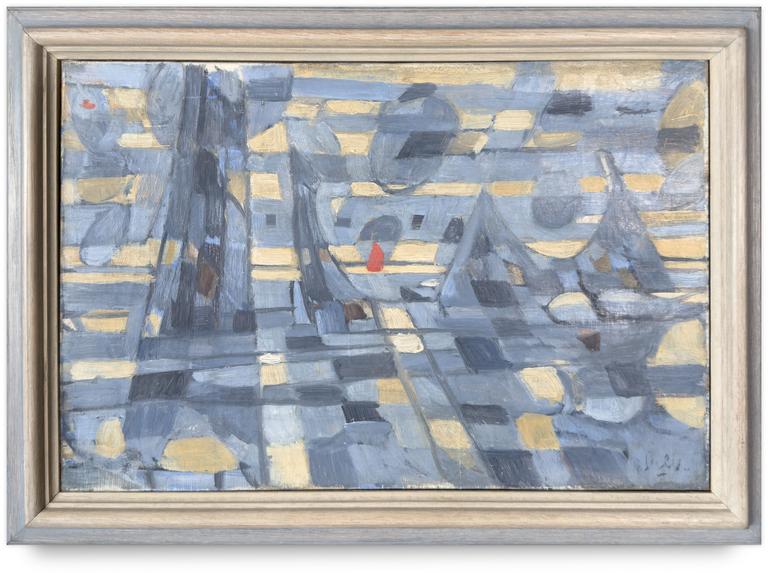 Catalogue raisonné, oeuvre de l'artiste Hans Seiler - Aiguilles de Port-Coton, 1952