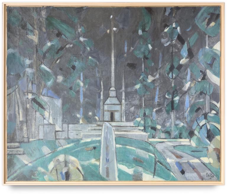 Catalogue raisonné, oeuvre de l'artiste Hans Seiler - Le calvaire, 1962