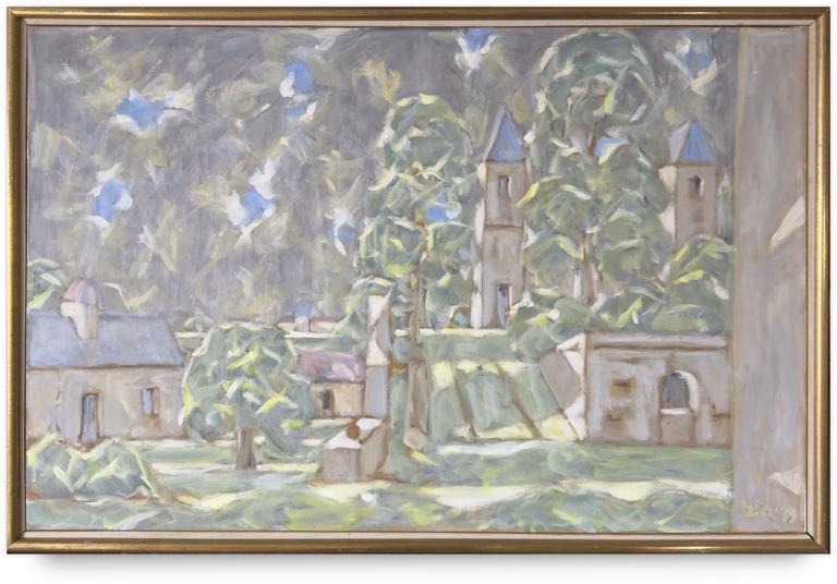 Catalogue raisonné, Hans Seiler, oeuvre de l'artiste Hans Seiler - Le château et la citerne, 1979
