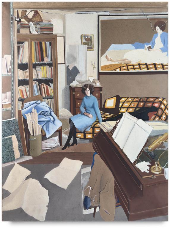Catalogue raisonné, Claude Grobéty, Double du Lit sur le lit - 1972
