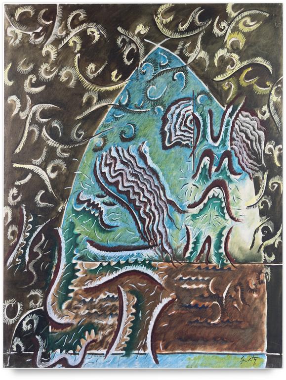 Catalogue raisonné, Claude Grobéty, Sans titre - 1965