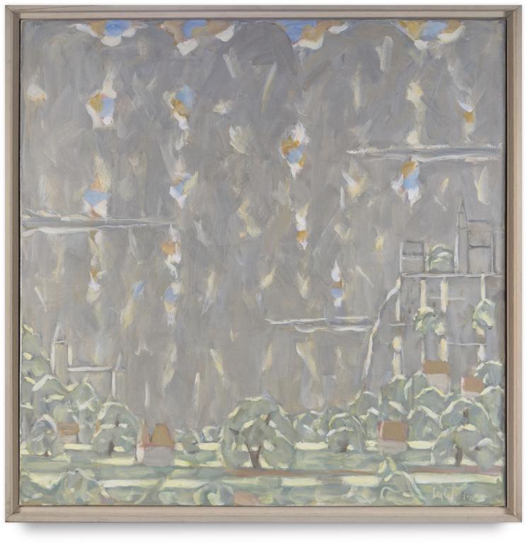 Catalogue raisonné, oeuvre de l'artiste Hans Seiler - Les deux châteaux, 1974