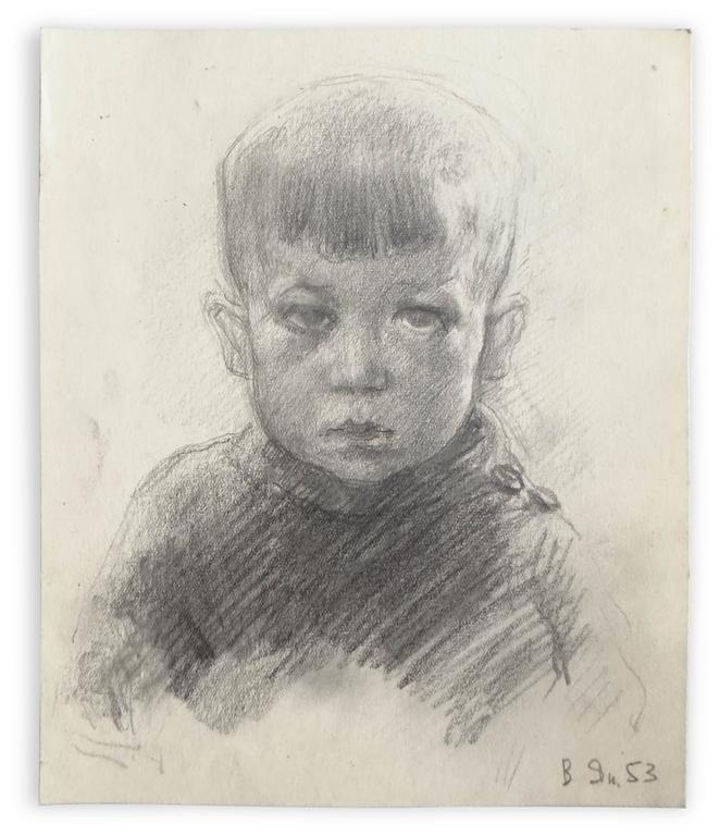 Catalogue raisonné, Vladimir Yankilevsky, Cousin, 1953