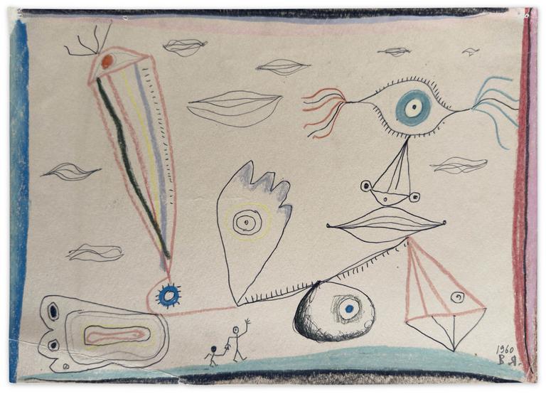 Catalogue raisonné, Vladimir Yankilevsky, Drawing to the Tales, 1960