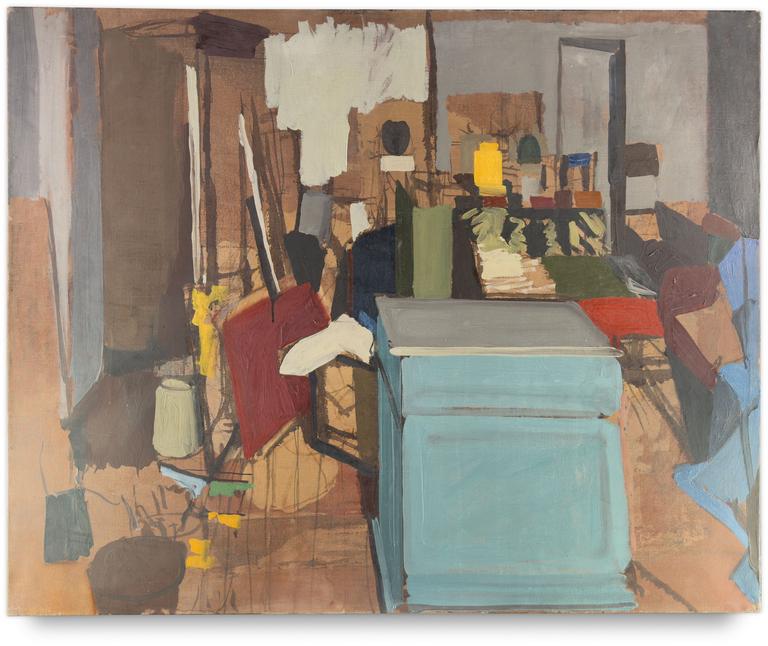 Michel Mousseau, Buffet Bleu, circa 1972